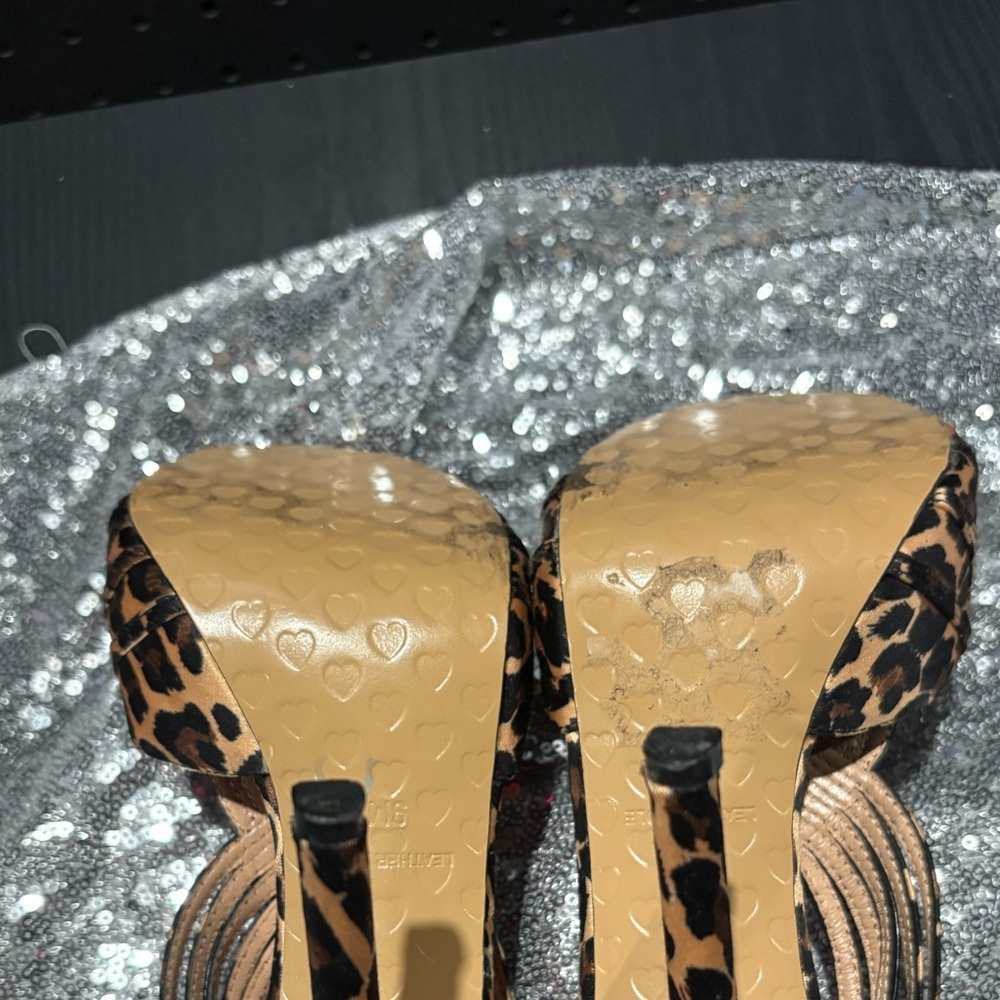 Leopard Print Women's Heels